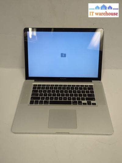 (FOR PARTS) Apple MacBook Pro A1286 2011 i7-2635QM (NO RAM NO HDD,NO AC)