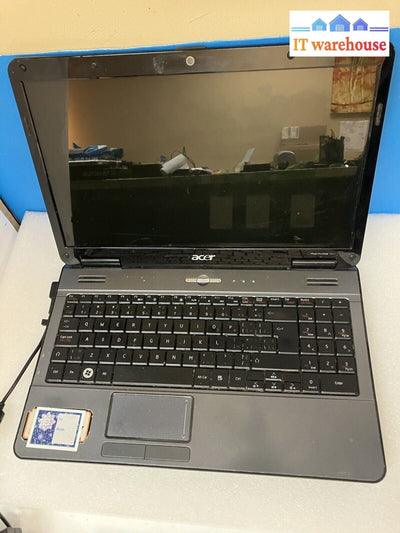 ~(For Parts, As is) Acer Aspire 5517 15.6" Laptop AMD CPU 2GB RAM No Disk (Read)