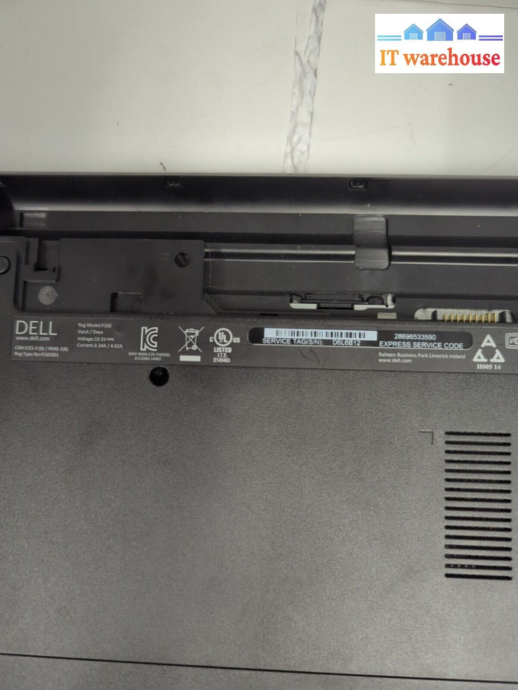 (For Parts) DELL INSPIRON 17 5000 SERIES  laptop (Service Tag: D6L6B12)