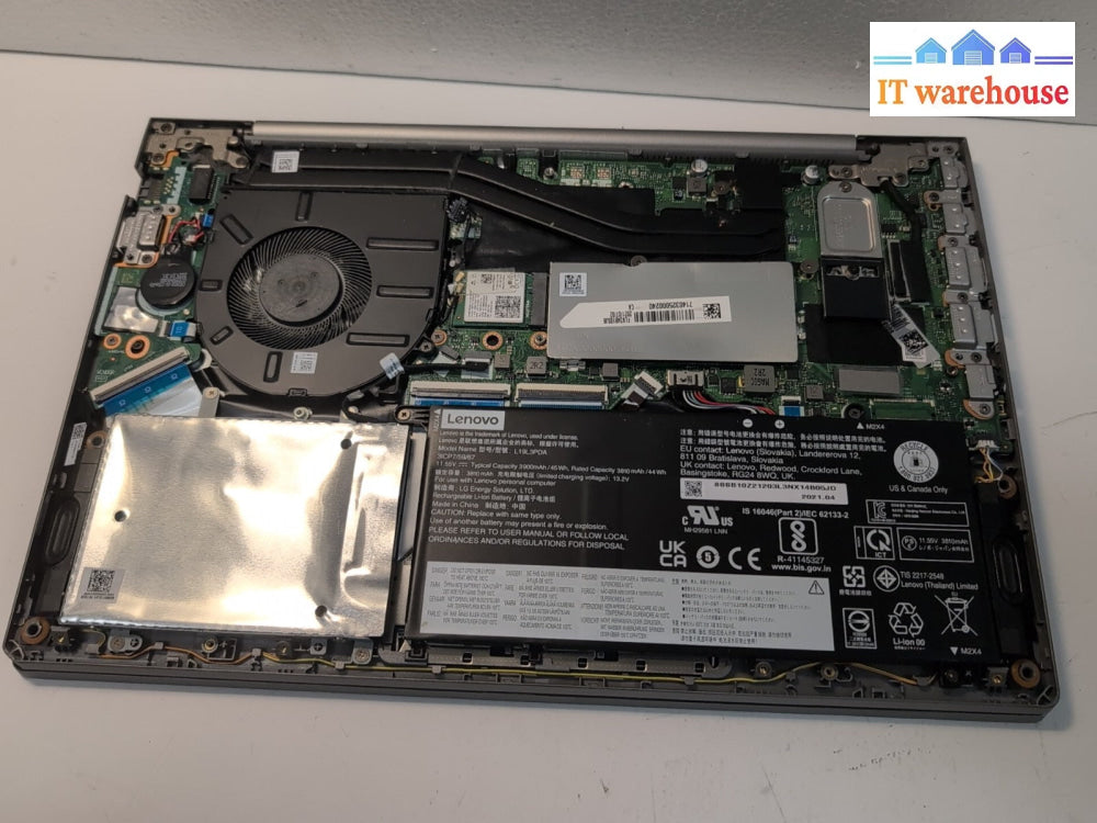 (FOR PARTS) Lenovo ThinkBook 14 G2  ITL 14" Laptop i5-1135G7 CPU (NO RAM/SSD ) -