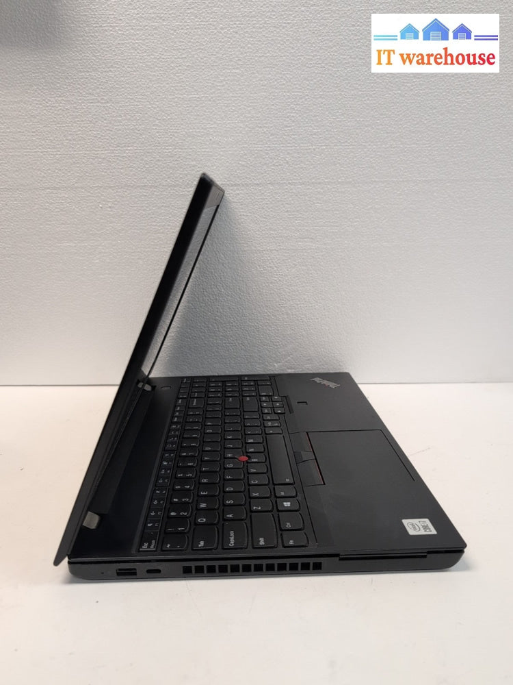 (FOR PARTS) Lenovo ThinkPad P15v Gen 1 15.6" Laptop i7-10th CPU (NO RAM/SSD) -