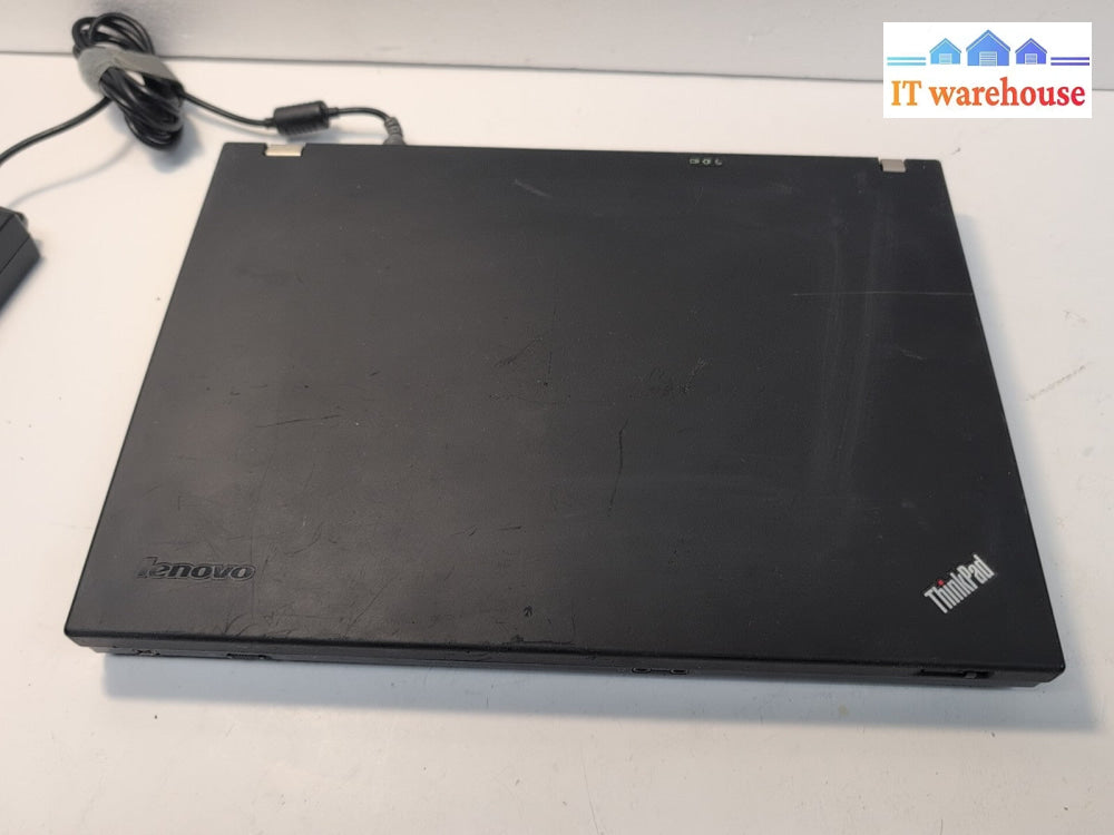 (For Parts) Lenovo ThinkPad T400 14" Laptop P8600 CPU/3GB RAM(Disk Read Error) -