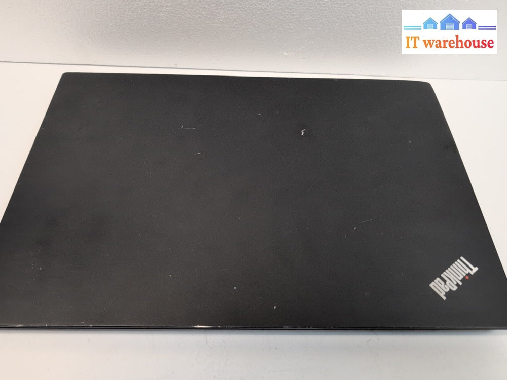 (For Parts,  No Boot) Lenovo ThinkPad E590 Laptop i5-8th Gen CPU (NO SSD/RAM) -