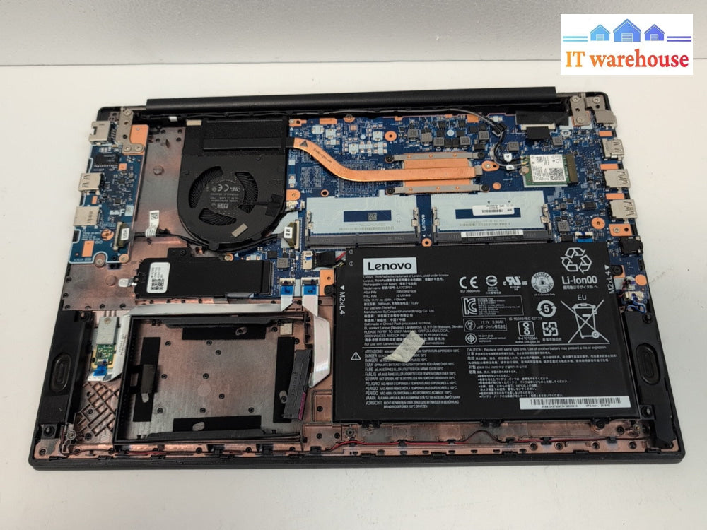 (For Parts,  No Boot) Lenovo ThinkPad E590 Laptop i5-8th Gen CPU (NO SSD/RAM) -
