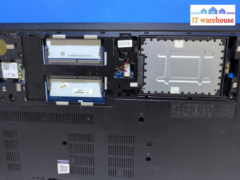 (For Parts,  No Boot up) Lenovo ThinkPad E570 15.6" Laptop i5-7500U(No RAM/SSD)-