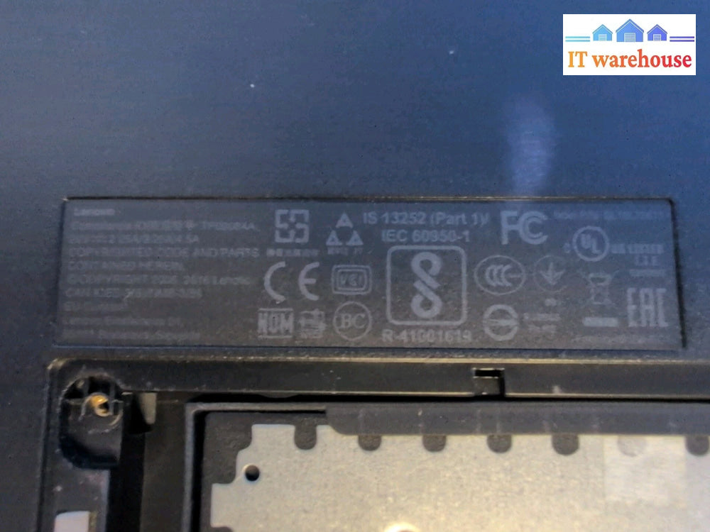 (For Parts,  No Boot up) Lenovo ThinkPad E570 15.6" Laptop i5-7500U(No RAM/SSD)-