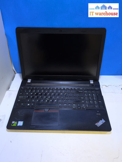 (For Parts,  No Boot up) Lenovo ThinkPad E570 15.6" Laptop i5-7500U(No RAM/SSD)-