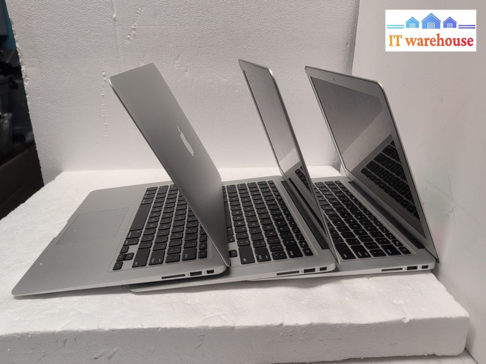 (For Parts, No Power) 3x Apple  13" MacBook Air A1466 (2017/2017/2012)  i5 CPU -