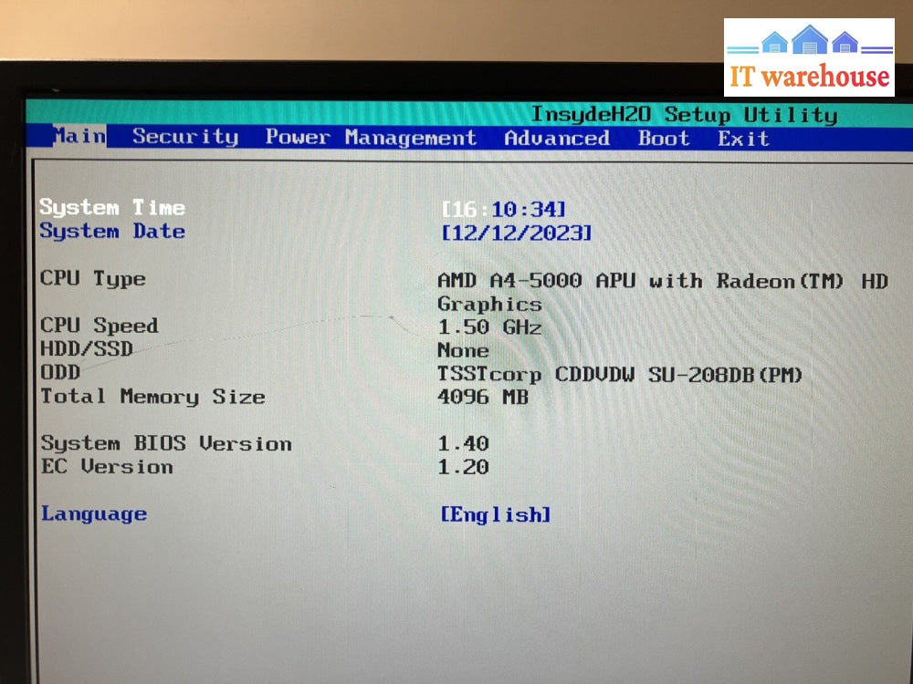 ~(For Parts) Toshiba Satellite C70D 17.3" Laptop AMD A4-5000 No Disk (Bad Screen