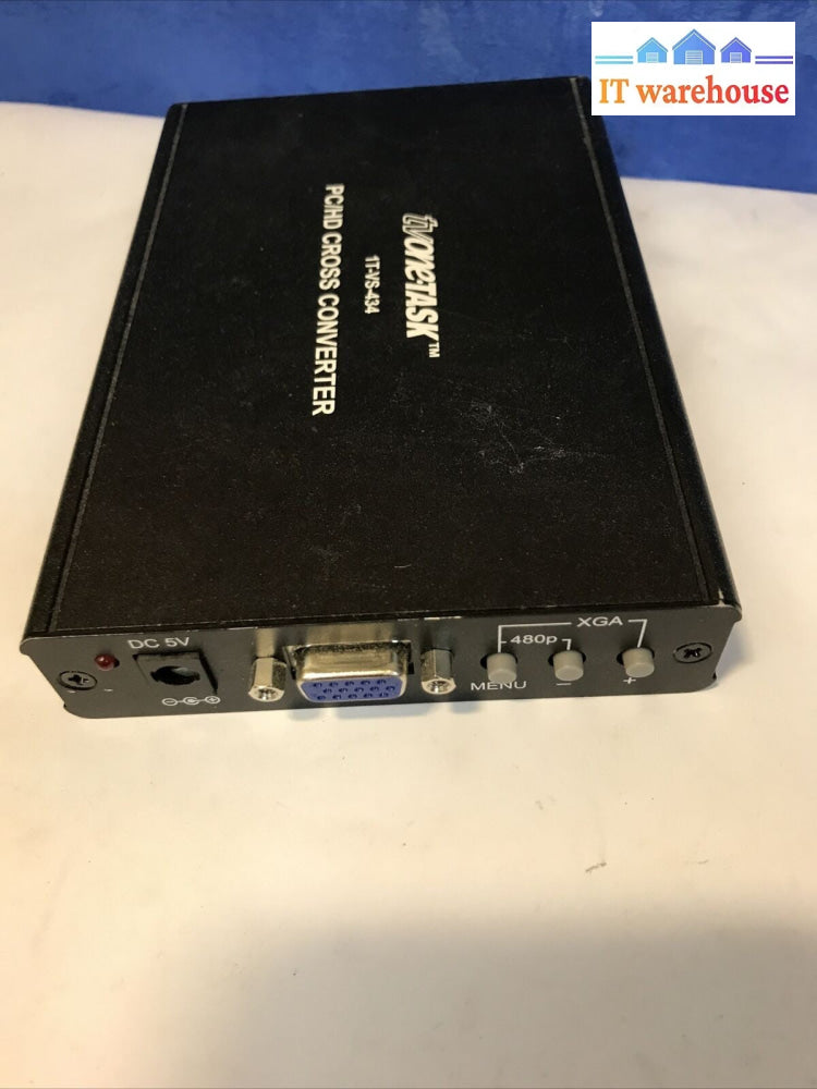 - (FOR PARTS)  TVONE 1T-VS-434 PC/HD  Scaler VGA 1080p Cross Converter + AC