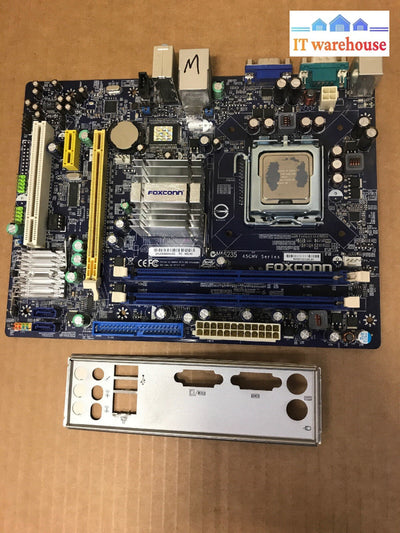 FOXCONN 45CMV UYUG0804193 LGA775 LOW POWER MOTHERBOARD + E2180 Duo core CPU