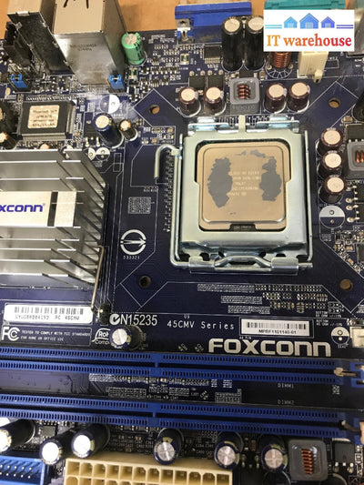 FOXCONN 45CMV UYUG0804193 LGA775 LOW POWER MOTHERBOARD + E2180 Duo core CPU