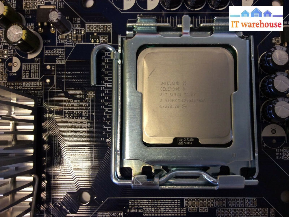 Foxconn 945G7Mc-Ks2Hv Socket Lga 775 Motherboard W/ Intel Celeron 3.06Ghz + I/O
