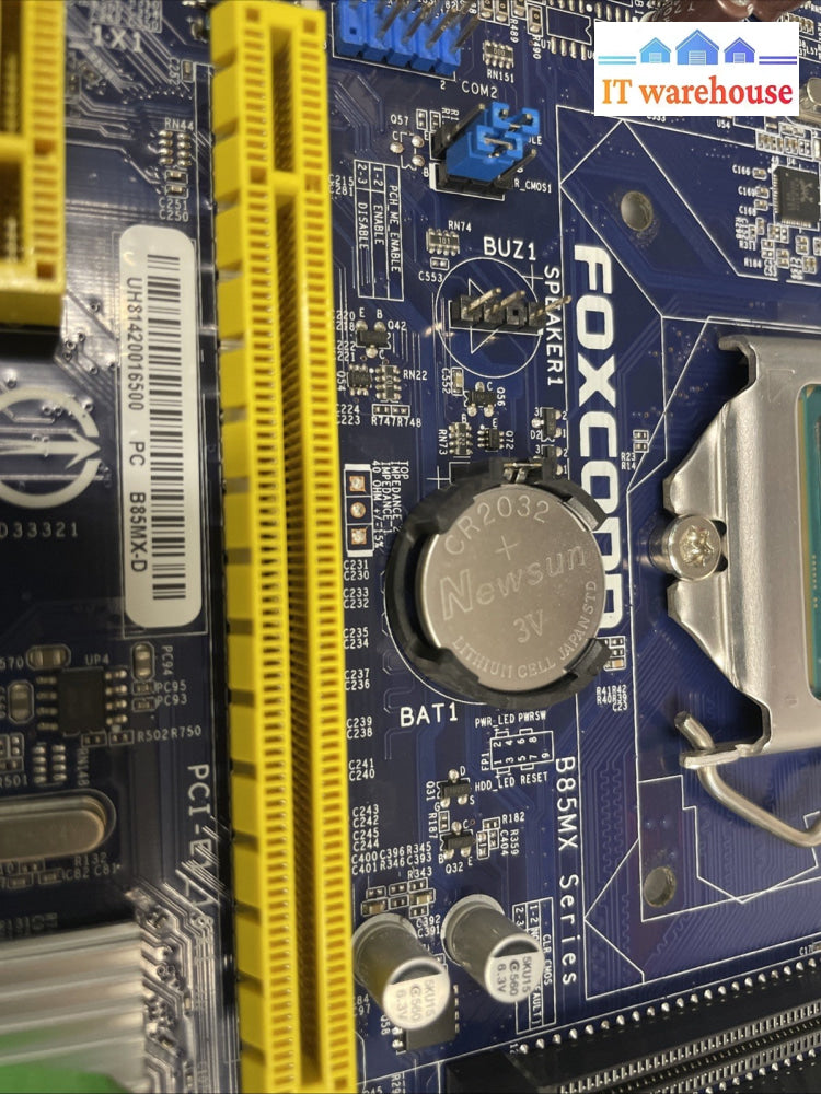 Foxconn B85mx-D  1150 B85 motherboard + CPu