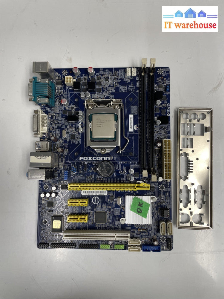 Foxconn B85mx-D  1150 B85 motherboard + CPu