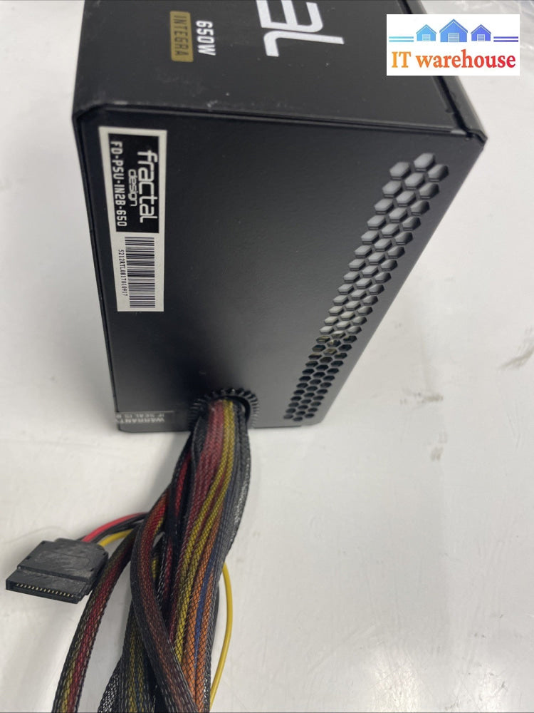 Fractal Design Integra M 650W 80 PLUS BRONZE Certified ATX Compact Power
