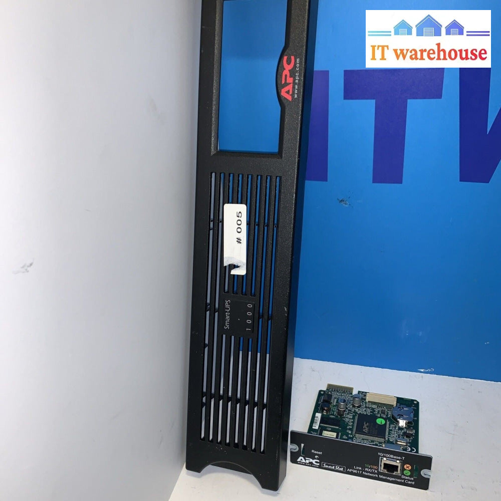 Front cover & AP9617 -- APC Smart-UPS 1000VA 670W  2U 120V SUA1000RM2U