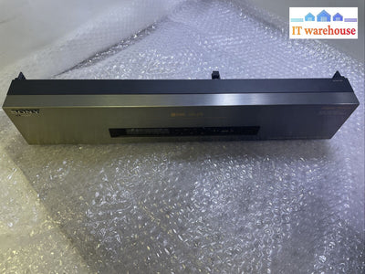 Front Cover Panel -- Sony S Vhs Hi-Fi Stereo Video Cassette Recorder Slv-R5Uc
