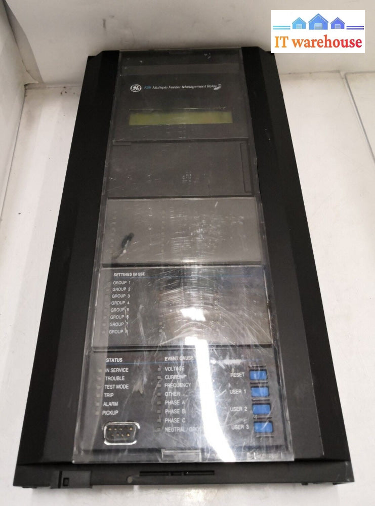 - FRONT PANEL FOR GE Multilin F35 Multiple Feeder Management Relay 