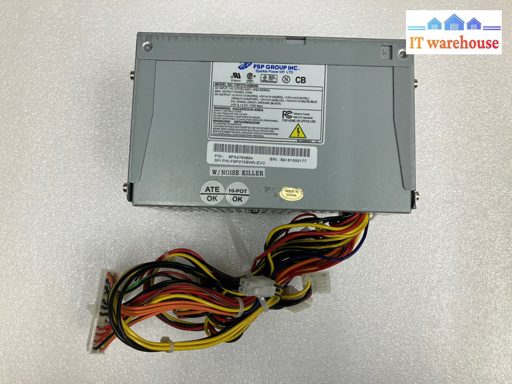 ~ FSP Group FSP275-50BWN 9PA2750604 275W Power Supply