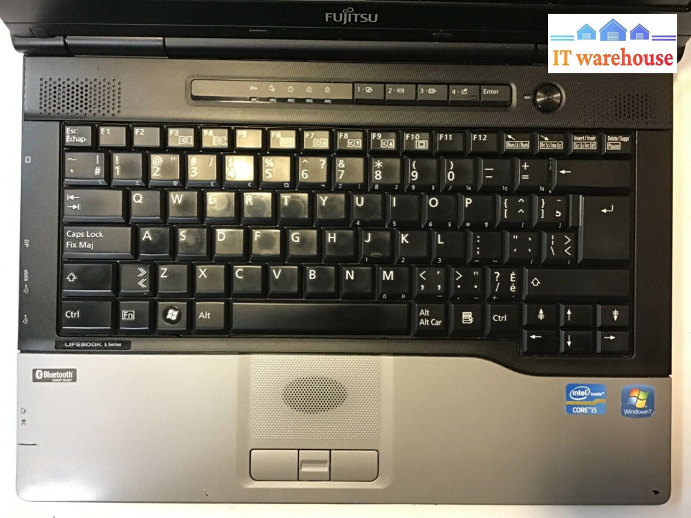 FUJITSU LIFEBOOK S752 14"Laptop Intel i5-3210M 2.5GHz NO RAM/HDD For parts as is