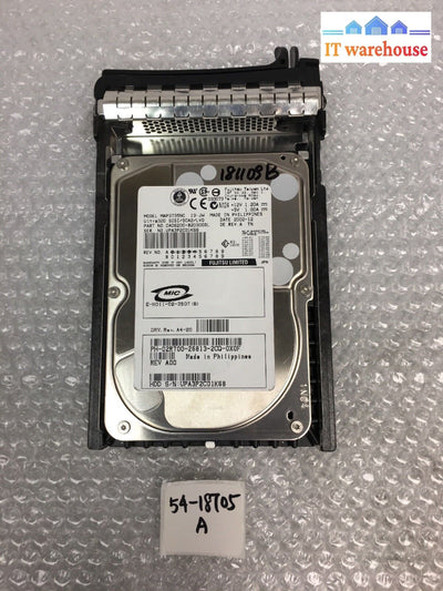 - Fujitsu Limited Map3735Nc 73Gb 10K U320 Scsi With Caddy J4446 2R700