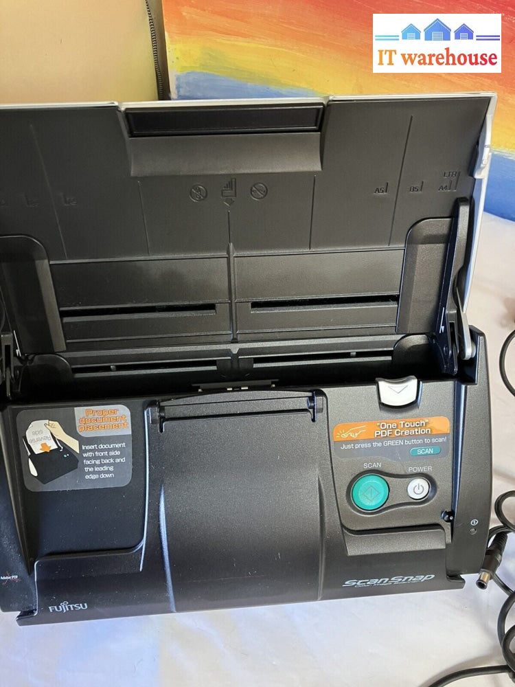 ~ FUJITSU SCANSNAP S500 PA03360-B502 Document Scanner **Tested/Working**