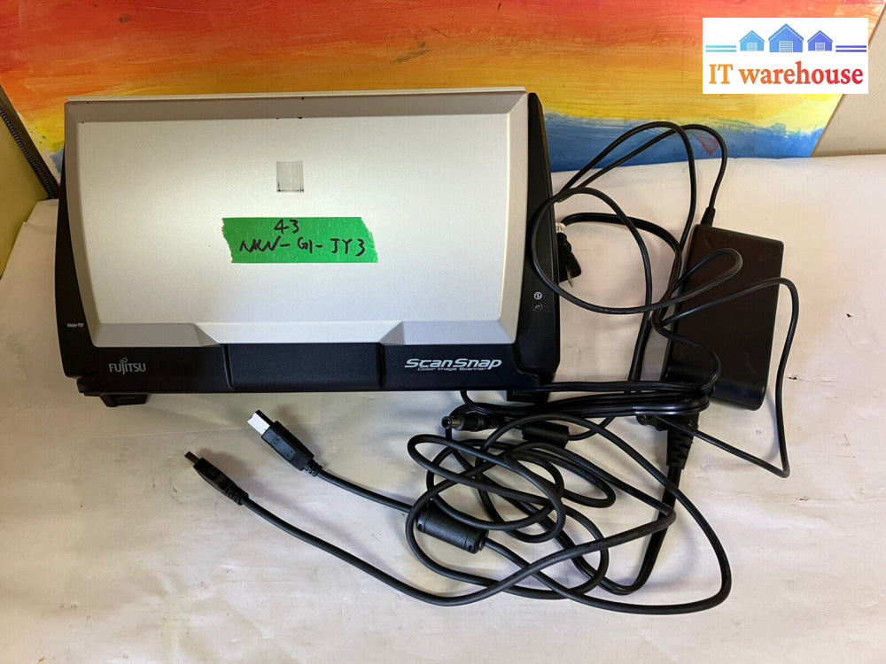 ~ FUJITSU SCANSNAP S500 PA03360-B502 Document Scanner **Tested/Working**