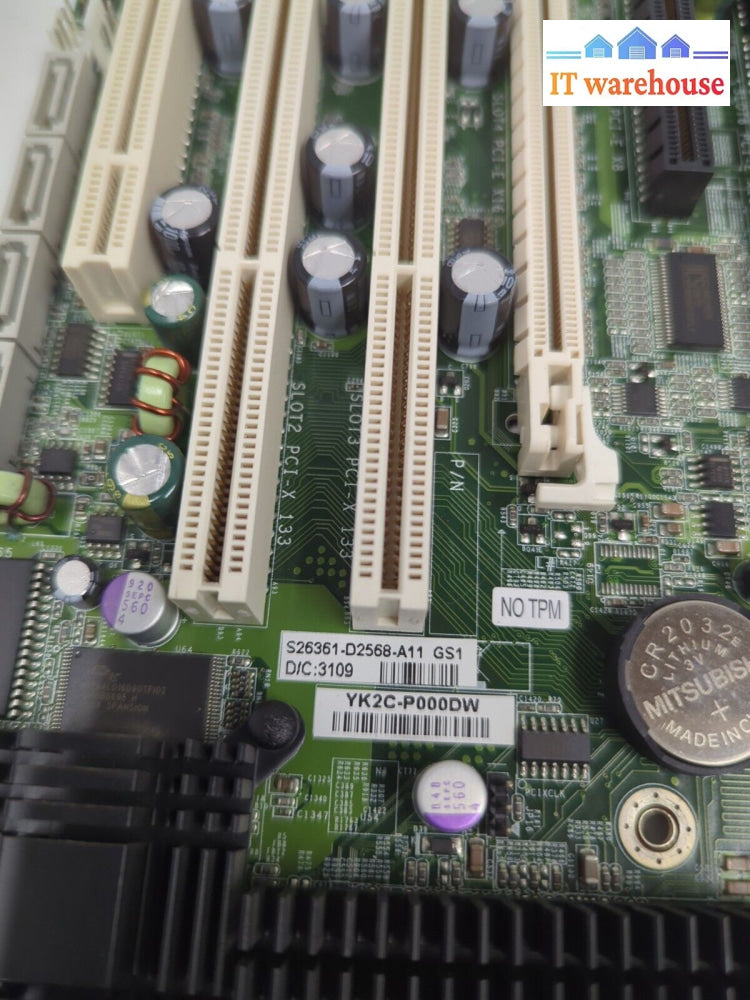 Fujitsu Siemens R650 Motherboard S26361-D2568-A11 W/2x E5440 CPU 8GB RAM