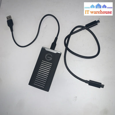 G-drive 500GB SSD external USB drive (3 Hours power on Only)