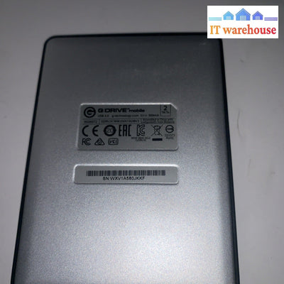 G-drive USB 3.0  2TB  external hard drive (1000+ Days Remaining)