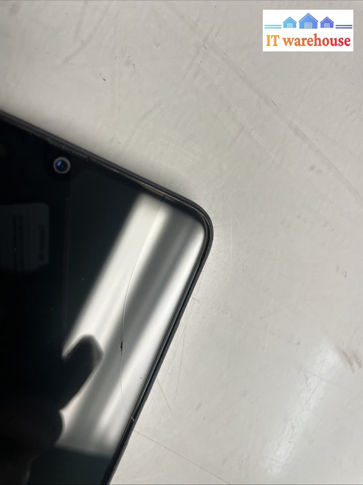 Galaxy A70 128GB with small crack   (Unlocked)  Tested  +