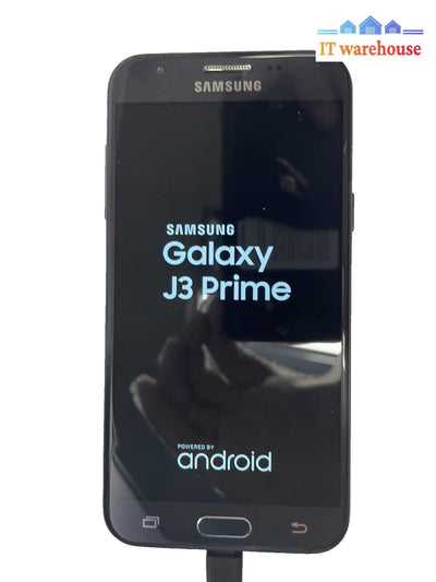 Galaxy J3 Prime   16GB  unlocked Smartphone  TESTED  +