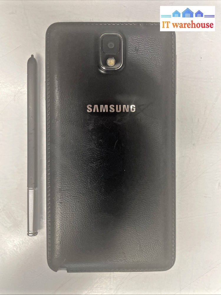 Galaxy  note3 32G  with little crack  Unlocked SmartPhone Tested  +