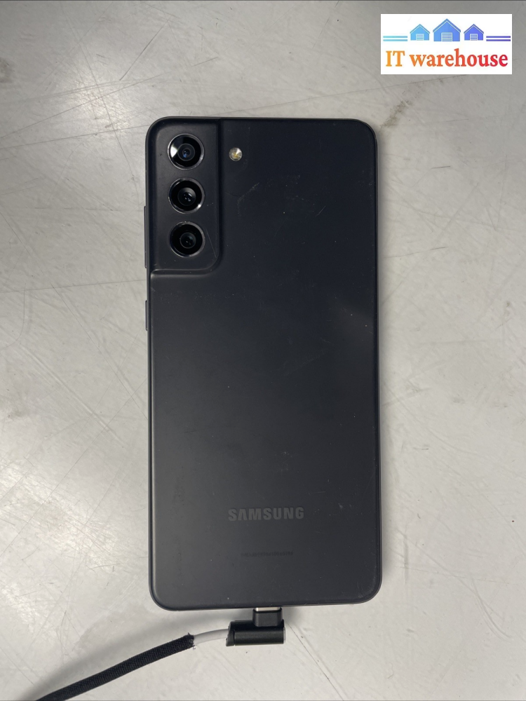 Galaxy S21 FE 5G SM-G990W Unlocked 128GB Unlocked  cracked screen Tested +