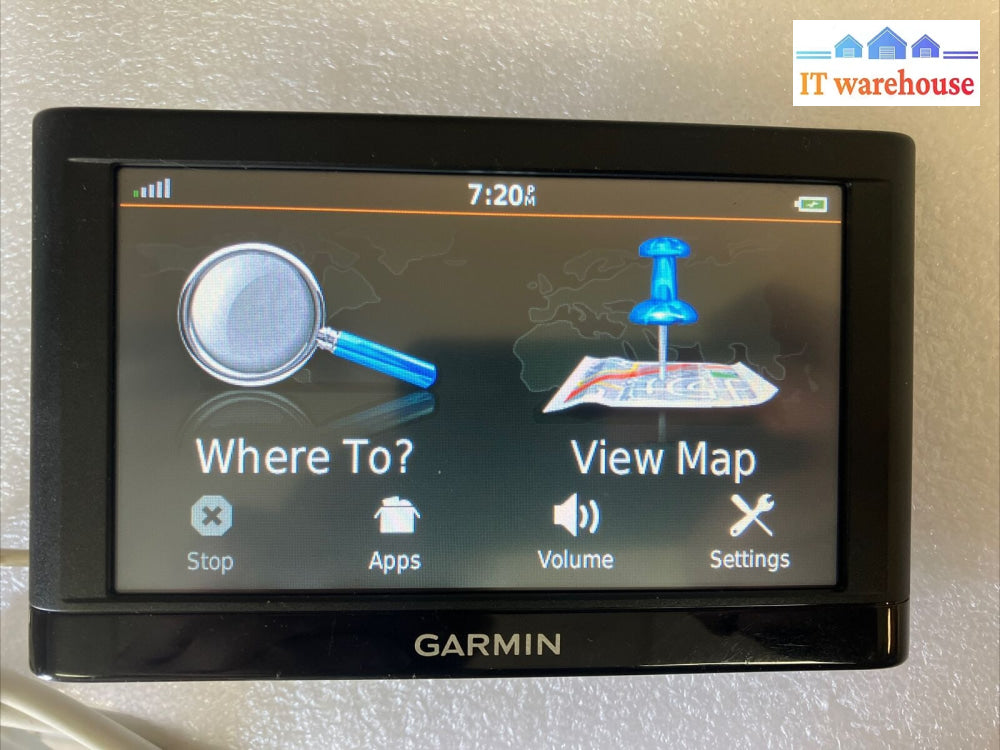 Garmin Nuvi 56 Lmt 5’ Display Gps Navigation System Maps (Bad Battery) ~