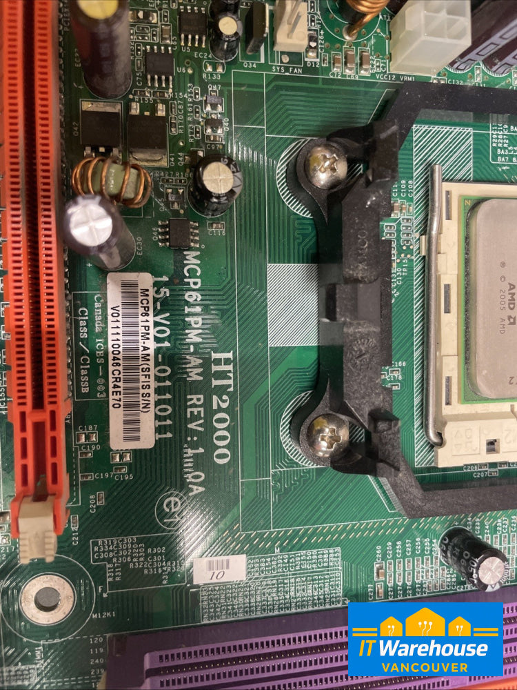 Gateway GM5470E GM5472 GM5474 GM5639E GT5422E MCP61PM-AM Motherboard + cpu