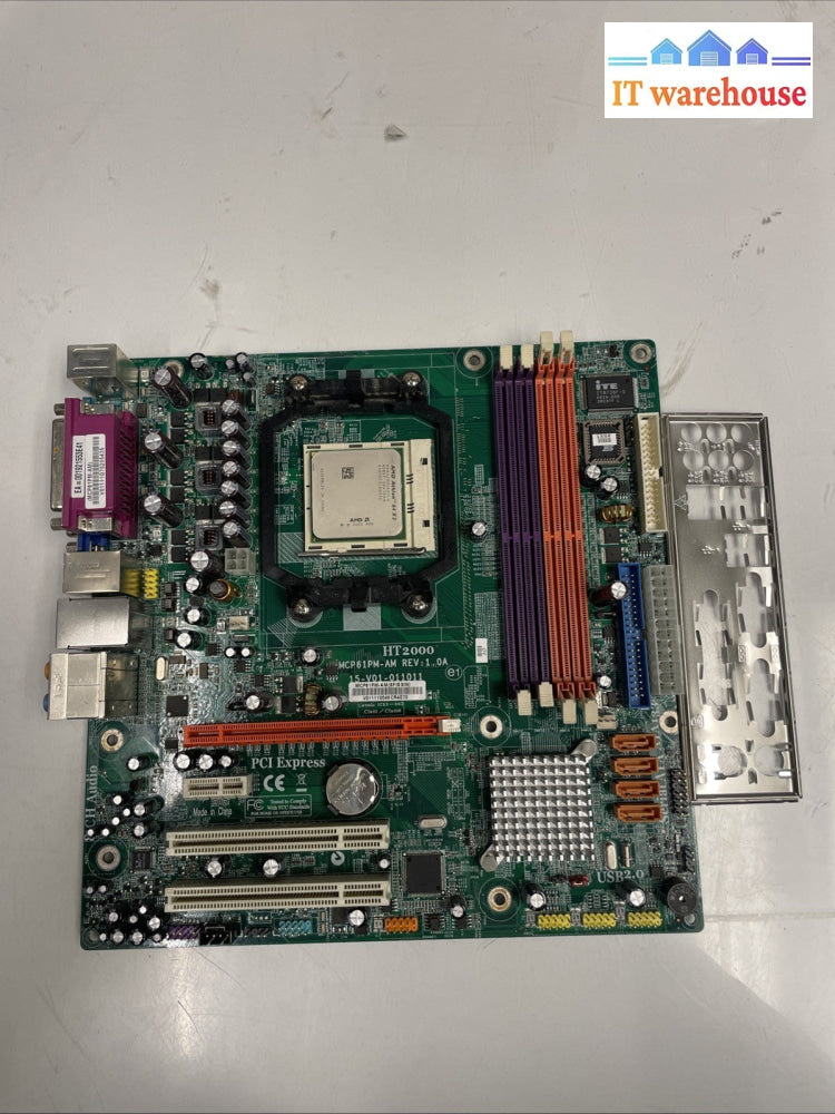 Gateway GM5470E GM5472 GM5474 GM5639E GT5422E MCP61PM-AM Motherboard + cpu