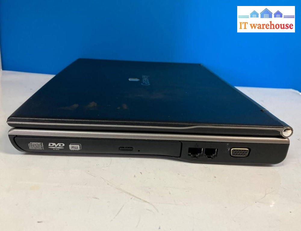 Gateway W340UI 14" Laptop Intel T2060 CPU / 1GB RAM / 100GB HDD / XP (Bad Batt)~