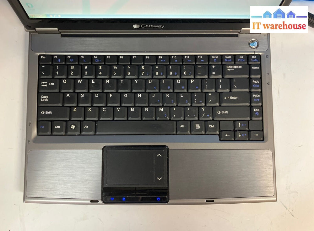 Gateway W340UI 14" Laptop Intel T2060 CPU / 1GB RAM / 100GB HDD / XP (Bad Batt)~