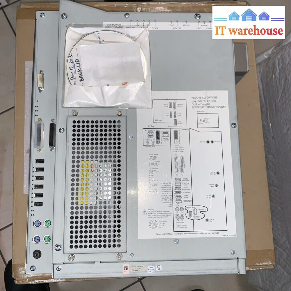 GE Logiq E9 BEP Backend Processor ICHIRO with EPS Extended Power Shutdown. #2