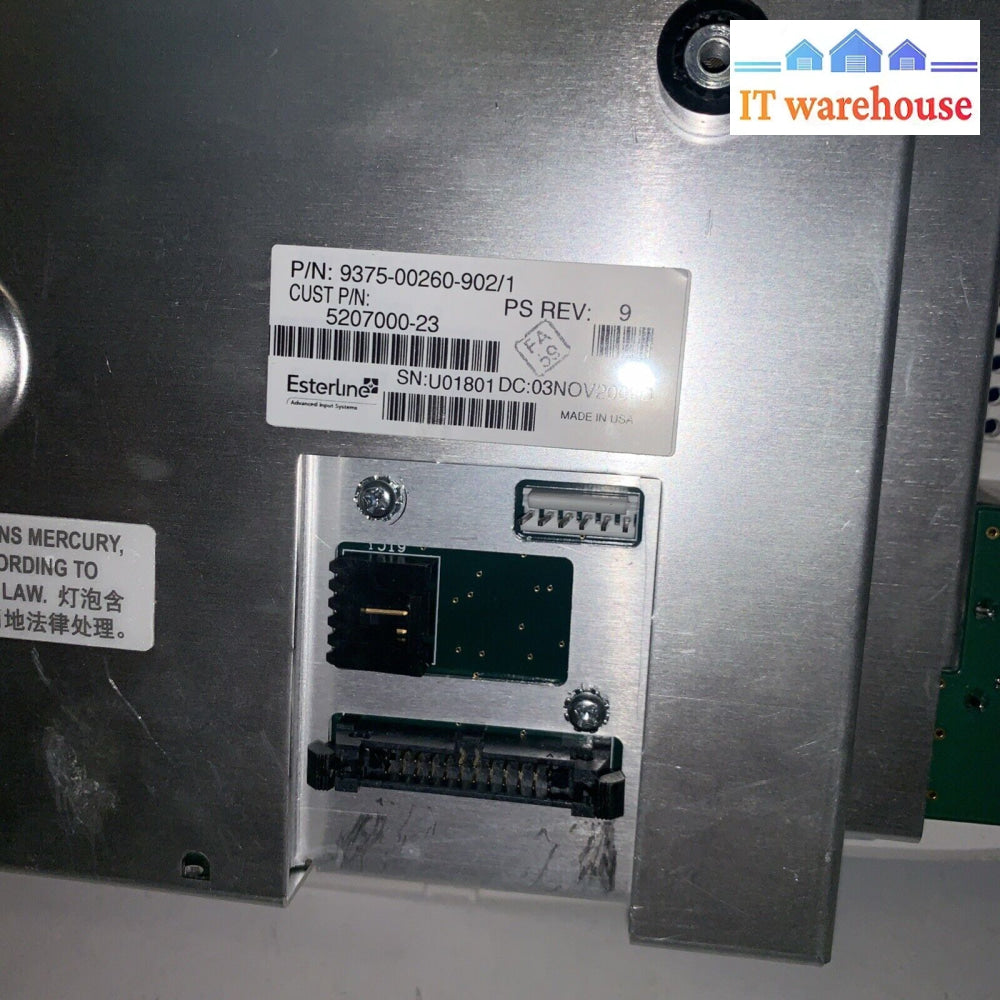 GE LOGIQ E9 UPPER OPERATOR PANEL #1