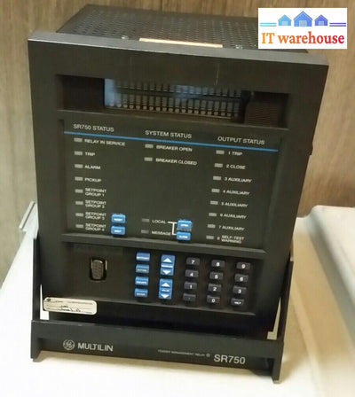 GE Power Manageement  SR750 as is parts repair (TMP)