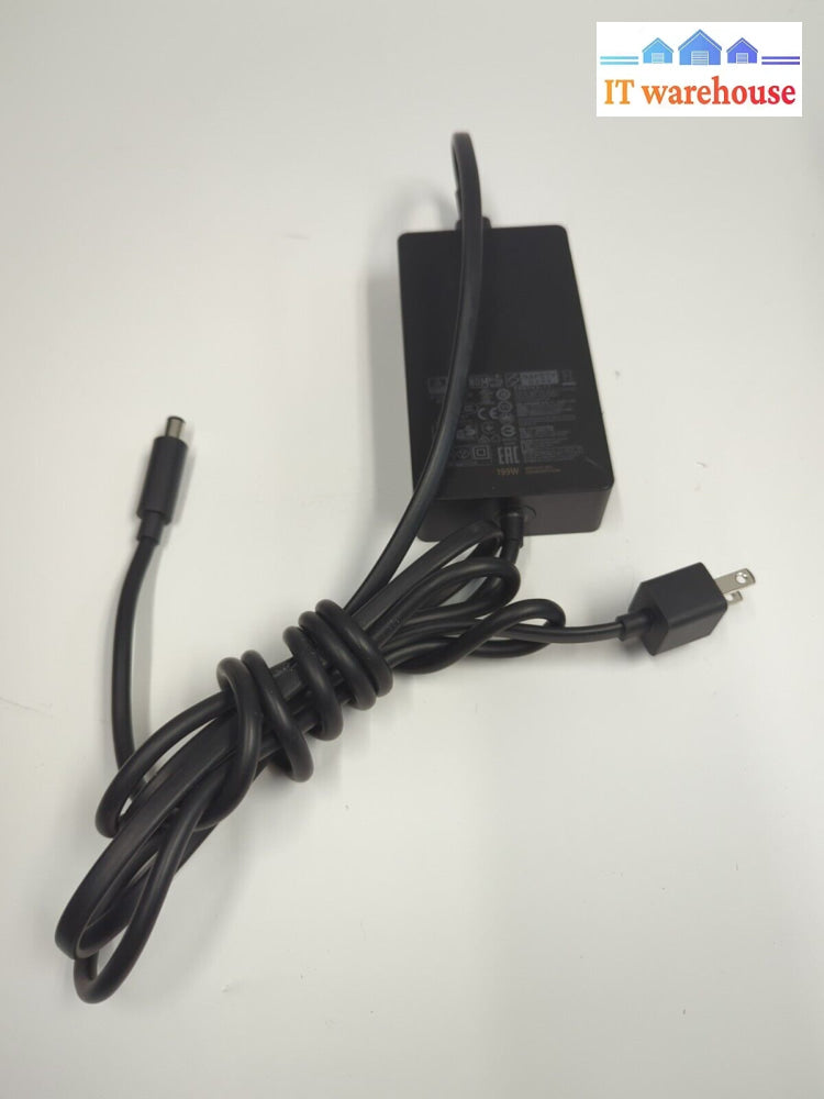 Genuine 199W Microsoft AC 15.35V 12.96A Adapter Model 1931 w/Cord