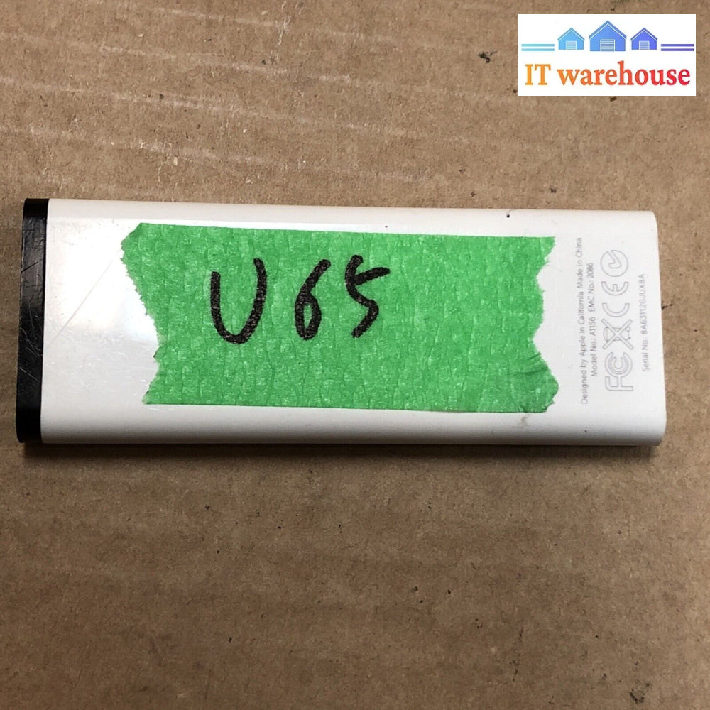 $ Genuine Apple A1156 Tv Remote White For (Minor Crack)