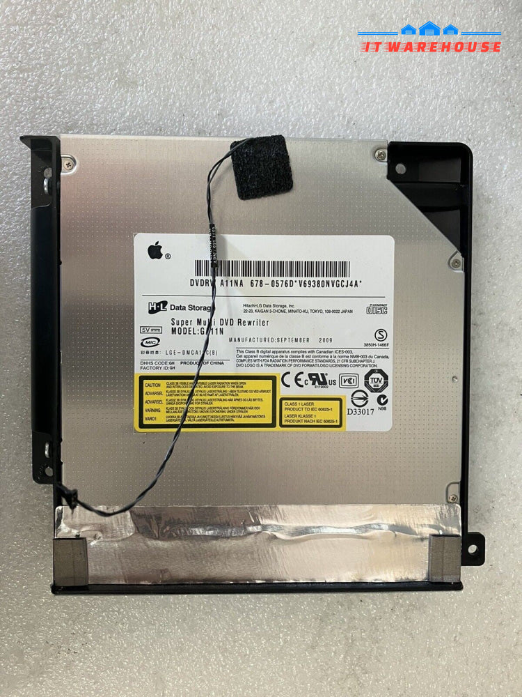 ~ Genuine Apple iMac A1311 DVD-RW Burner Drive SATA GA11N 678-0576D A11NA