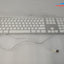 Genuine Apple Wired Aluminum USB Keyboard A1243 with Numeric Keypad  Tested -