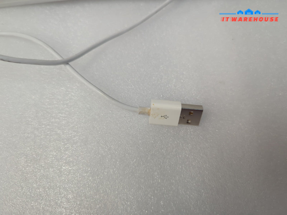 Genuine Apple Wired Aluminum USB Keyboard A1243 with Numeric Keypad  Tested -