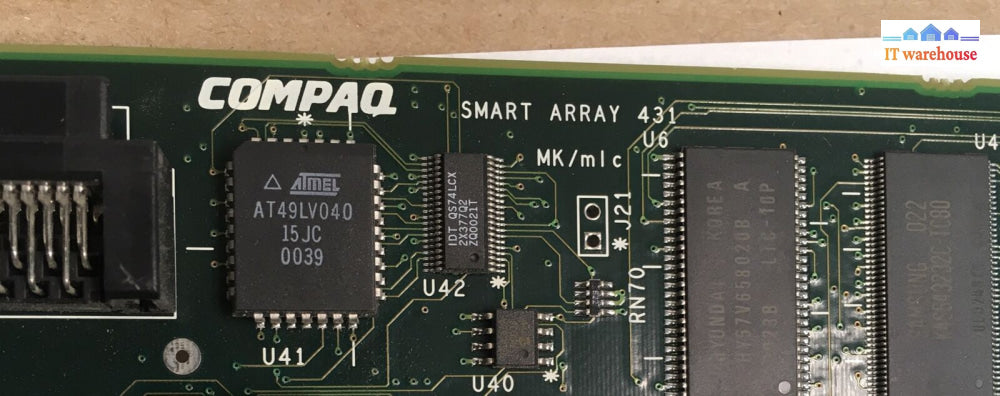 + Genuine Compaq 143886-001 Smart Array 431 Single Channel Pci