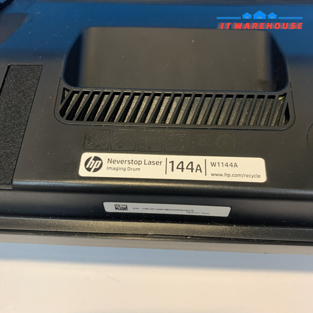Genuine HP 144A Neverstop Laser Toner Black Drum W1144A （5 pages printed only）